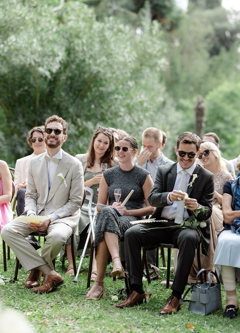 Sitzordnung bei der Hochzeit, locker und ohne Zwang
